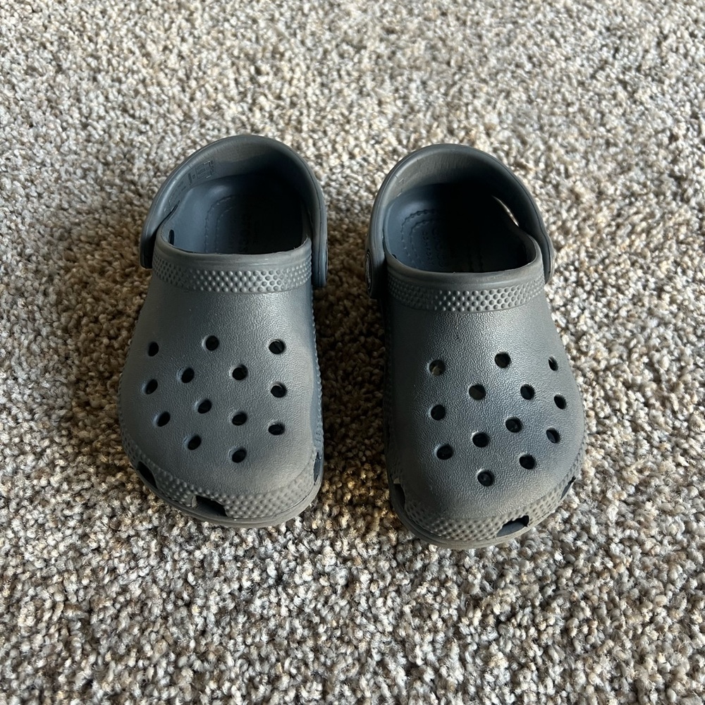 CROCS Kids Charcoal Sandals